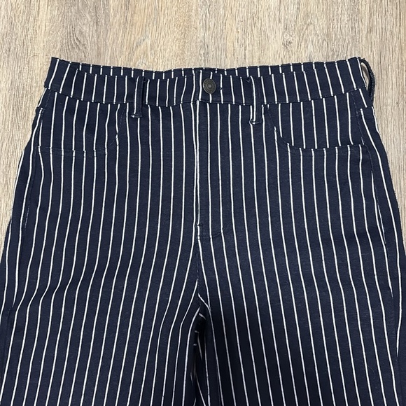 American Eagle Navy and White Striped Joggers - Picture 2 of 14